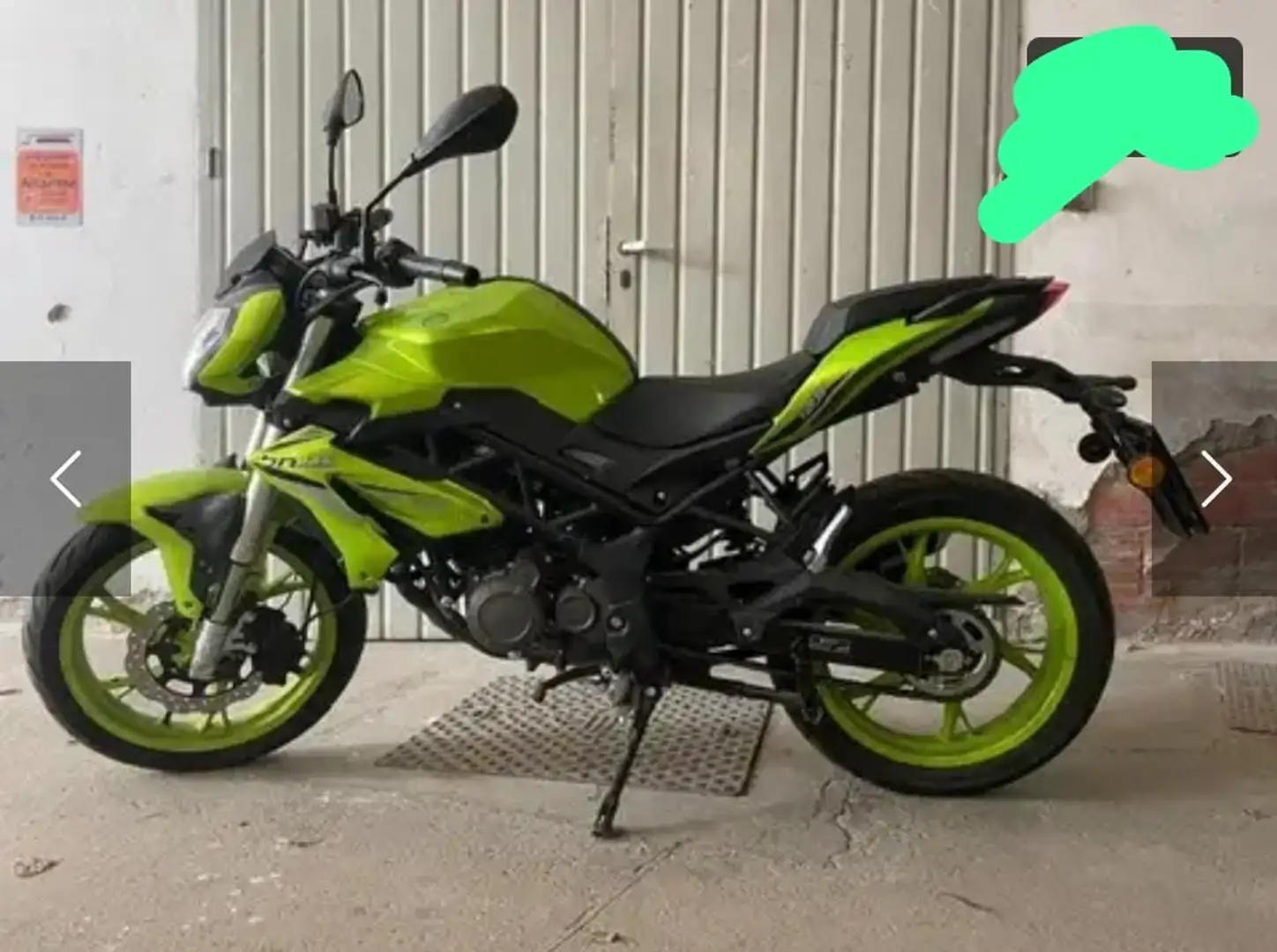 Benelli BN 125 Zelená - 2