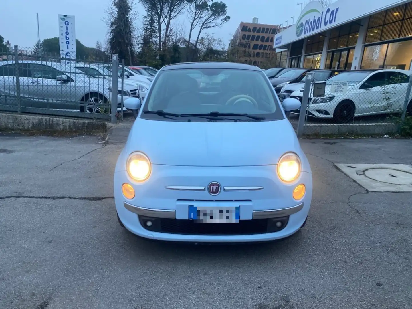 Fiat 500 1.2 Lounge GPL Blau - 2