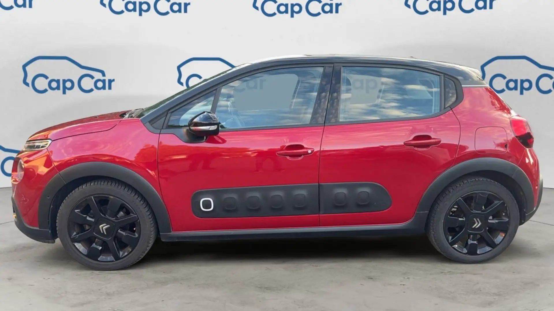 Citroen C3 III 1.2 PureTech 110 Shine - Entretien constructeur Rouge - 2