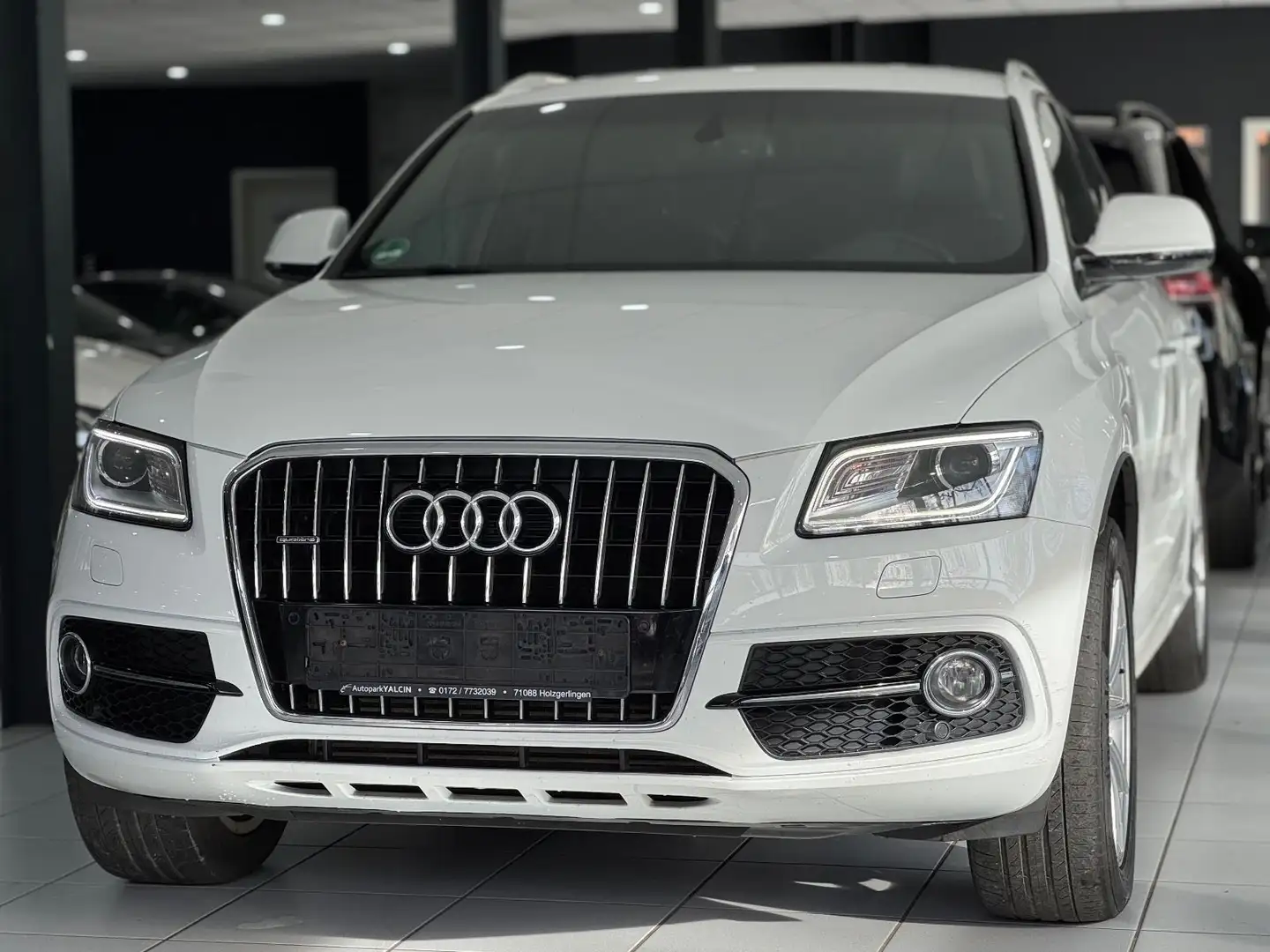 Audi Q5 2.0TFSI Qu. *S-LINE+*R-CAM*LEDER*KEY*XEN/LED* Weiß - 1