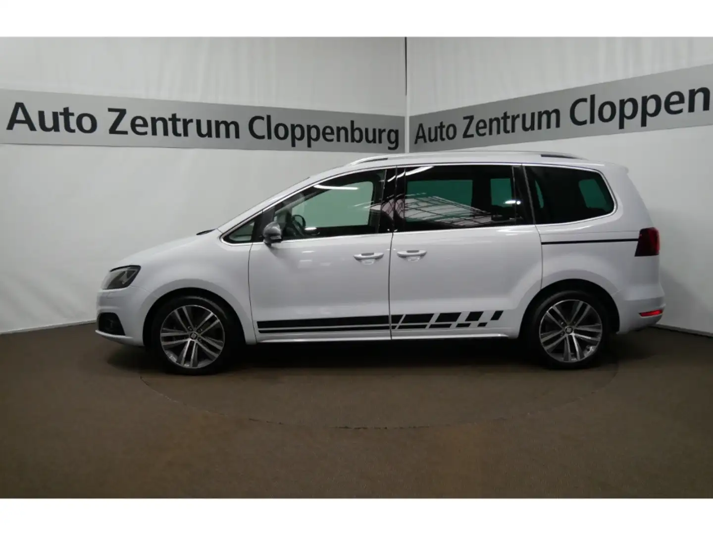 SEAT Alhambra FR Line TDI Xenon+Navi+Cam+AHK+7-Sitzer Argent - 2
