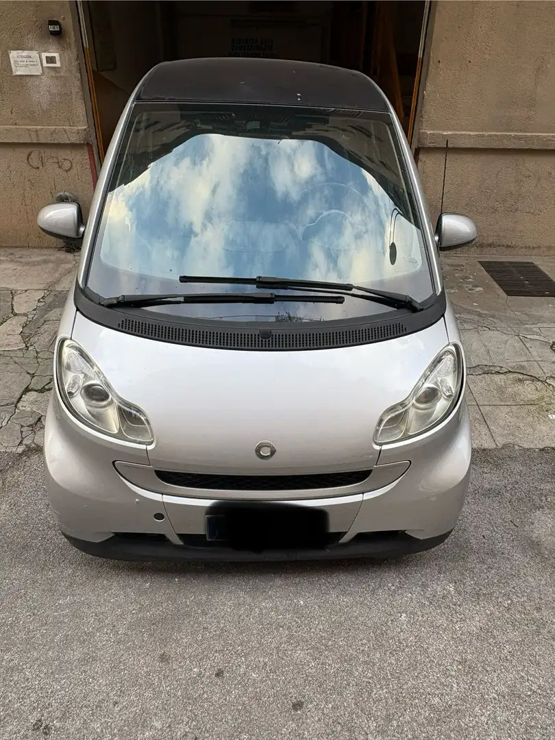 smart forTwo Fortwo 1.0 mhd Passion 71cv Argento - 2