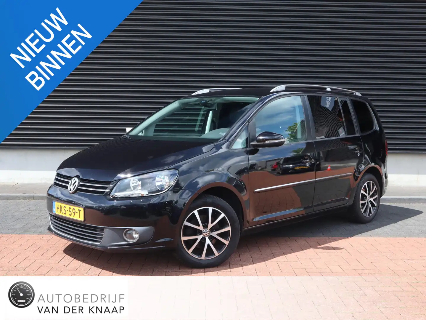 Volkswagen Touran 1.4 TSI Highline 7p. | Clima | Carplay | Cruise | Zwart - 1