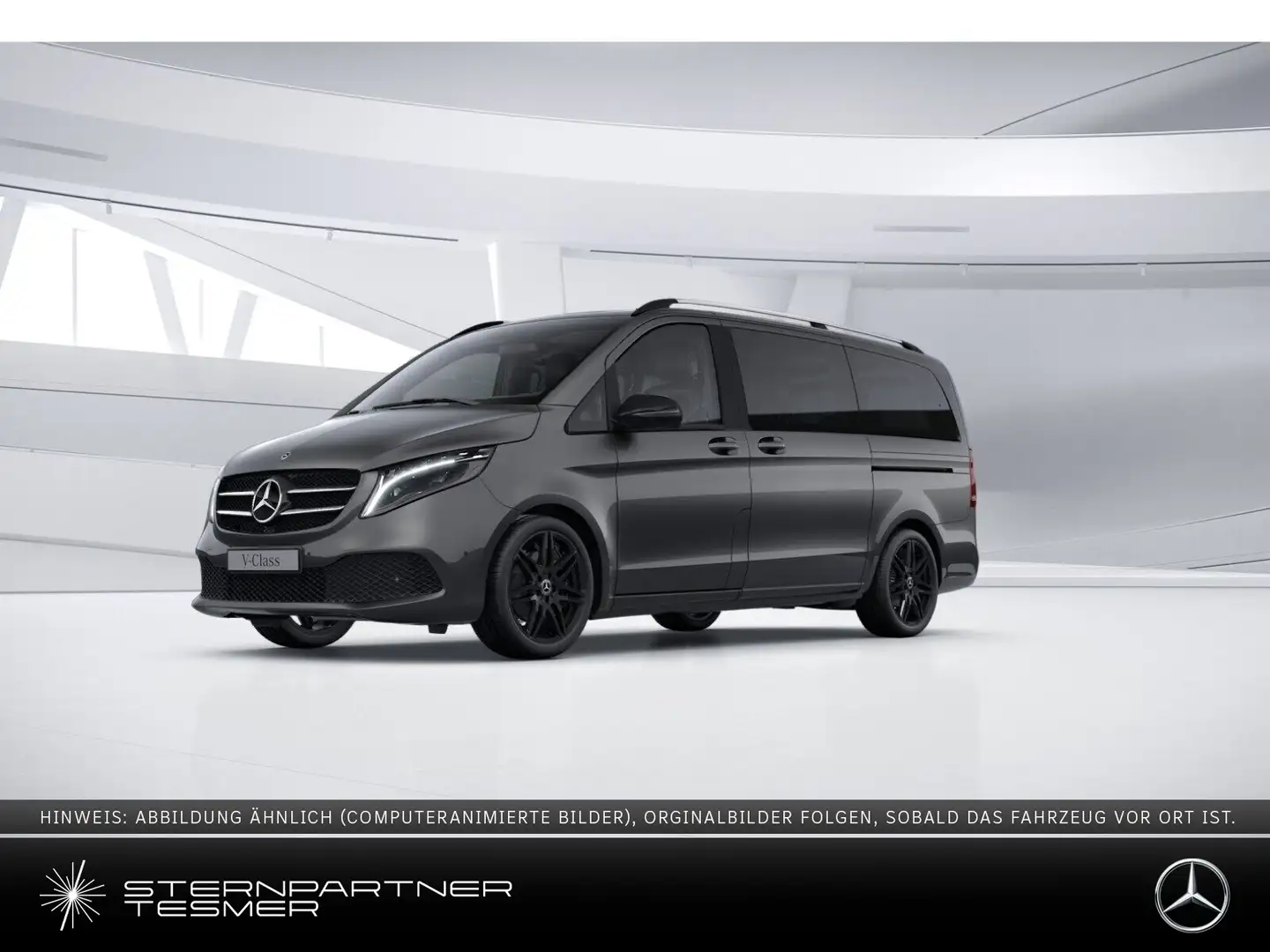 Mercedes-Benz V 250 d EDITION Lang AHK+Standheizung+el. Türen Gris - 1
