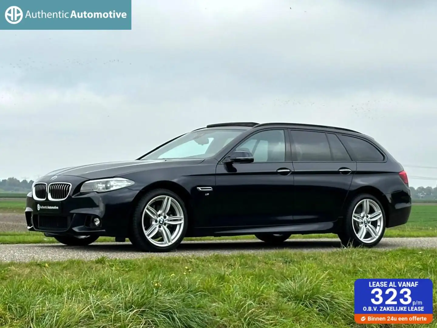 BMW 520 5-serie Touring 520d X-drive M Sport Edition Noir - 1