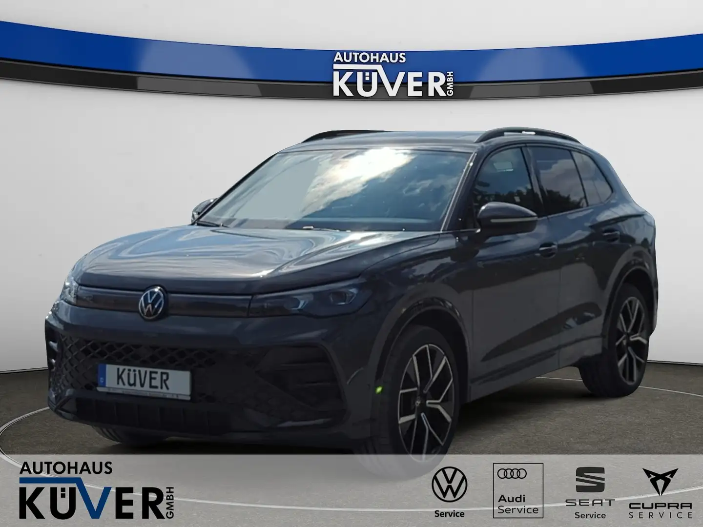 Volkswagen Tiguan R-Line 2,0 TSI DSG 4M+Pano+AHK+Matrix+ACC Grau - 1