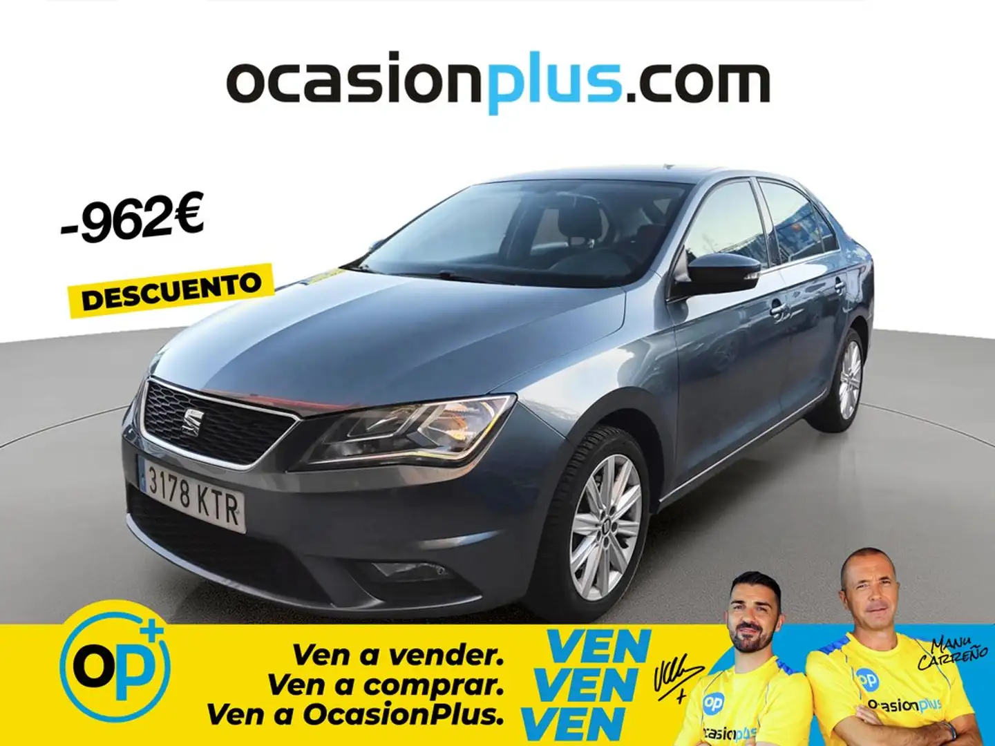SEAT Toledo 1.0 EcoTSI S&S Style Edition 110 Gris - 1