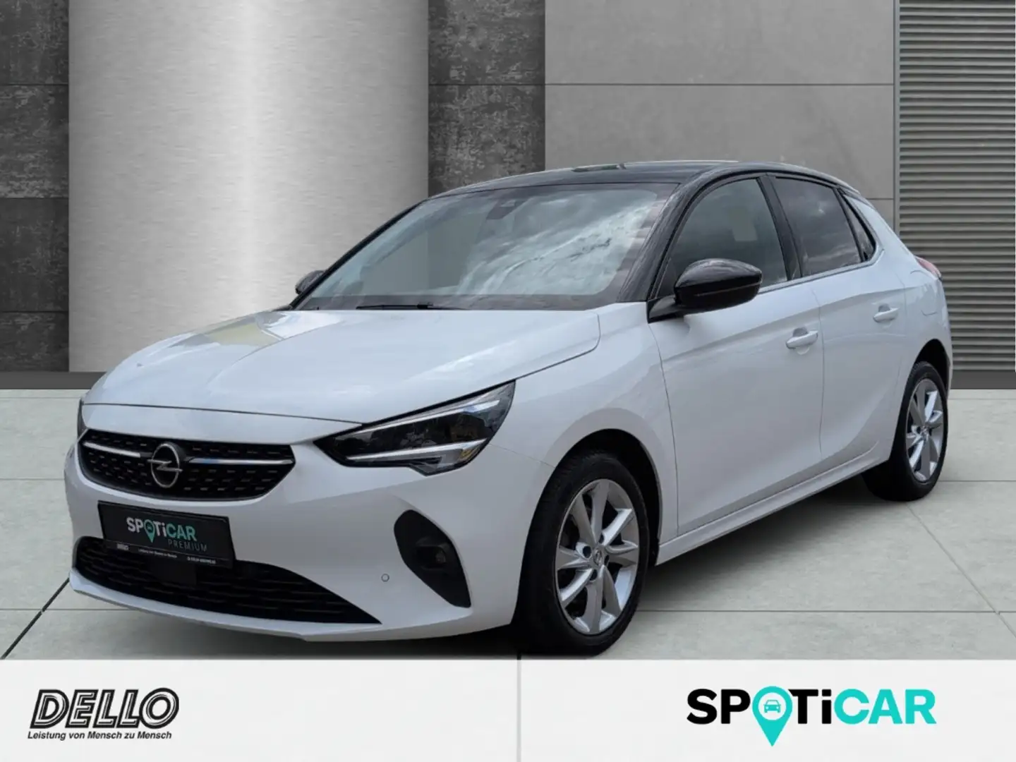 Opel Corsa Elegance Turbo LED Apple CarPlay Android Auto Klim Weiß - 1