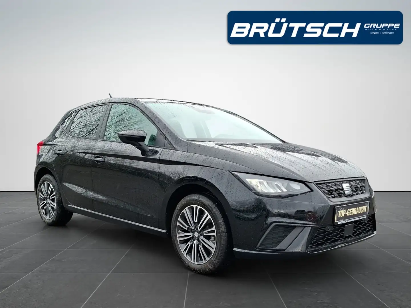 SEAT Ibiza 1.0 TSI Style DSG / NAVI / PANORAMA / ACC / SITZHE Schwarz - 2