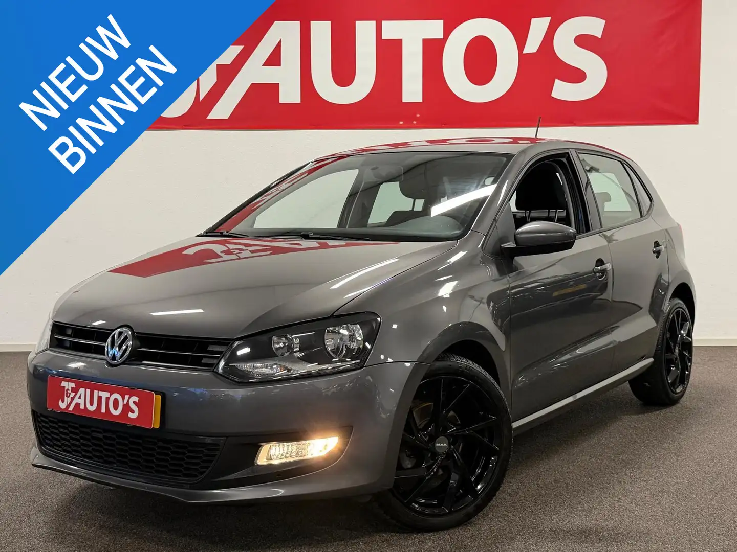 Volkswagen Polo 1.4-16V ECC AIRCO, NAVIGATIE, CRUISE, Grijs - 1