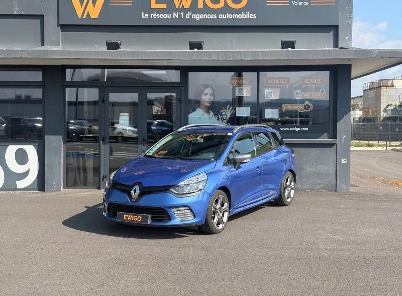 Renault Clio iv estate 1.2 tce 120 gt edc