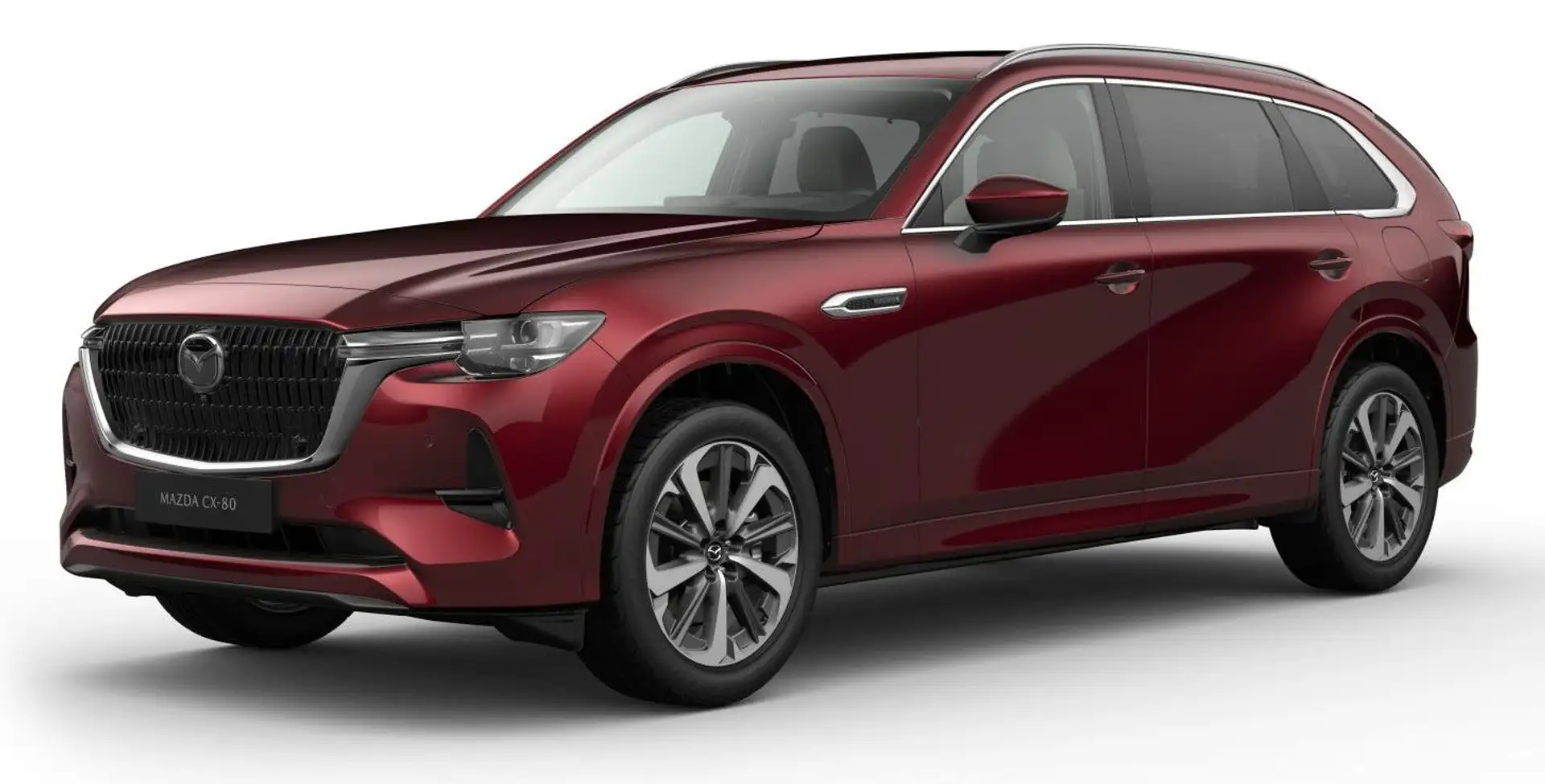Mazda CX-80 3.3 D 254 Takumi  AWD Panorama Roşu - 1