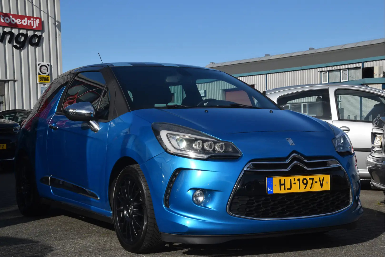 DS Automobiles DS 3 1.6 BlueHDi Business Navi | Leer | Twotone | LMV | Bleu - 2