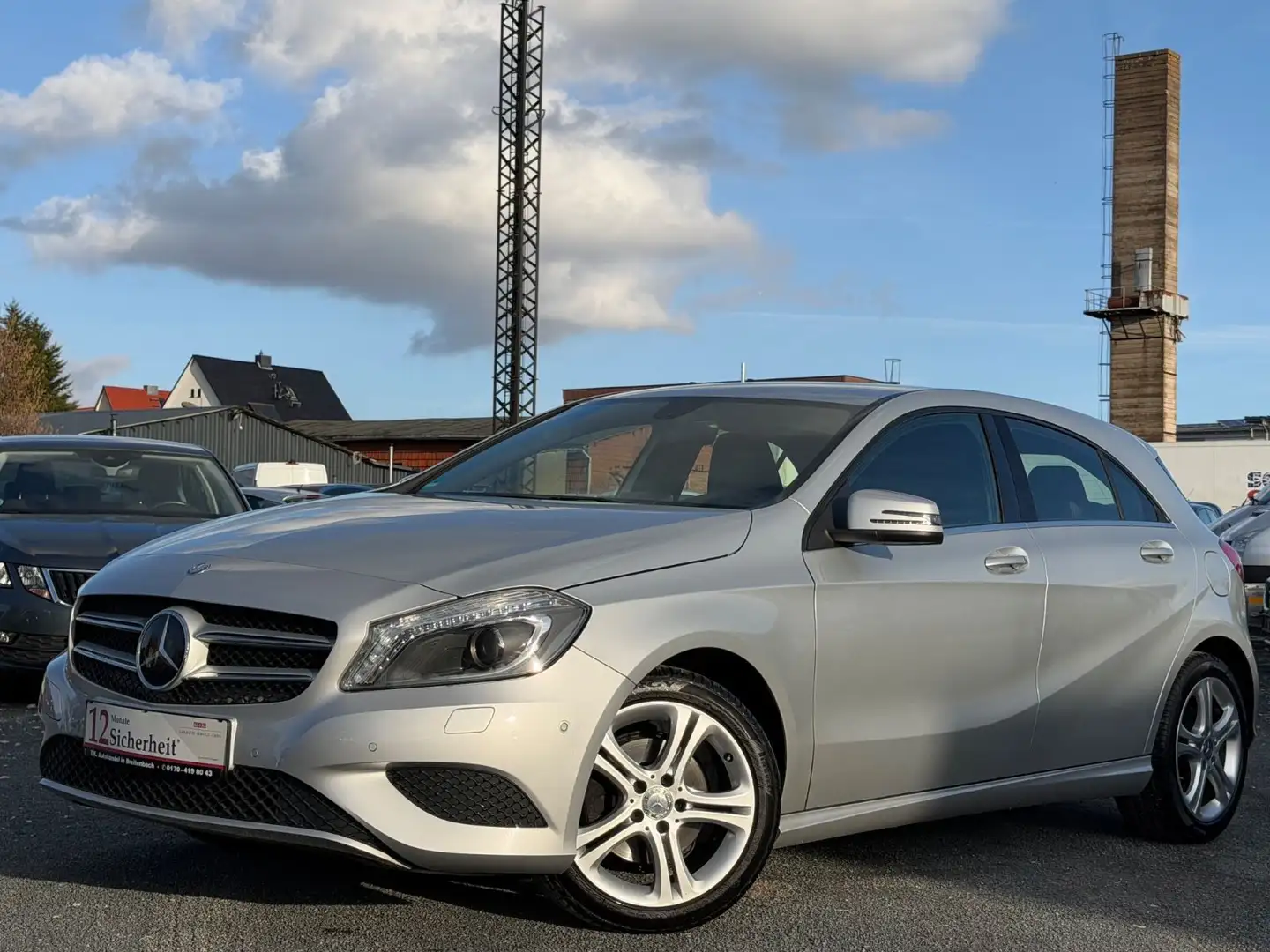 Mercedes-Benz A 200 BlueEfficiency/SHZ/NAVI/EURO 6 Silber - 1
