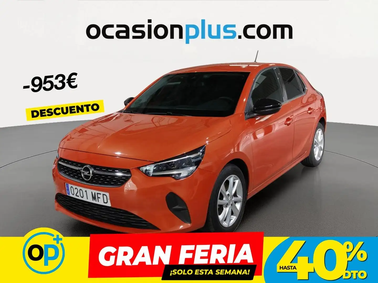 Opel Corsa 1.2T XHL S/S Elegance 100 Naranja - 1