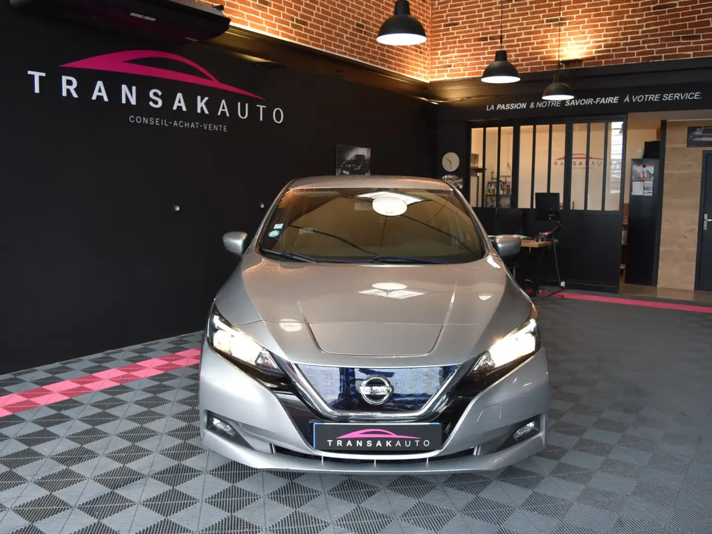 Nissan Leaf Leaf Electrique 40kWh Acenta Gris - 2