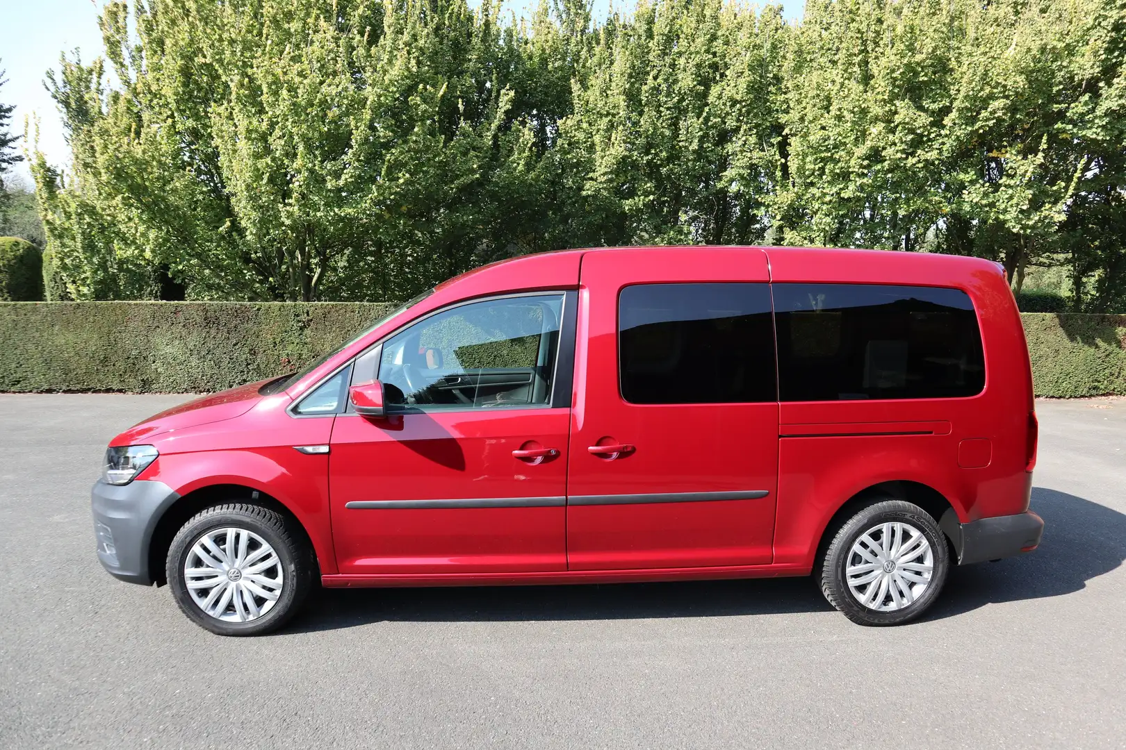 Volkswagen Caddy Maxi 2,0 TDI DSG*rollstuhlgerecht*Wenderampe* Rood - 2