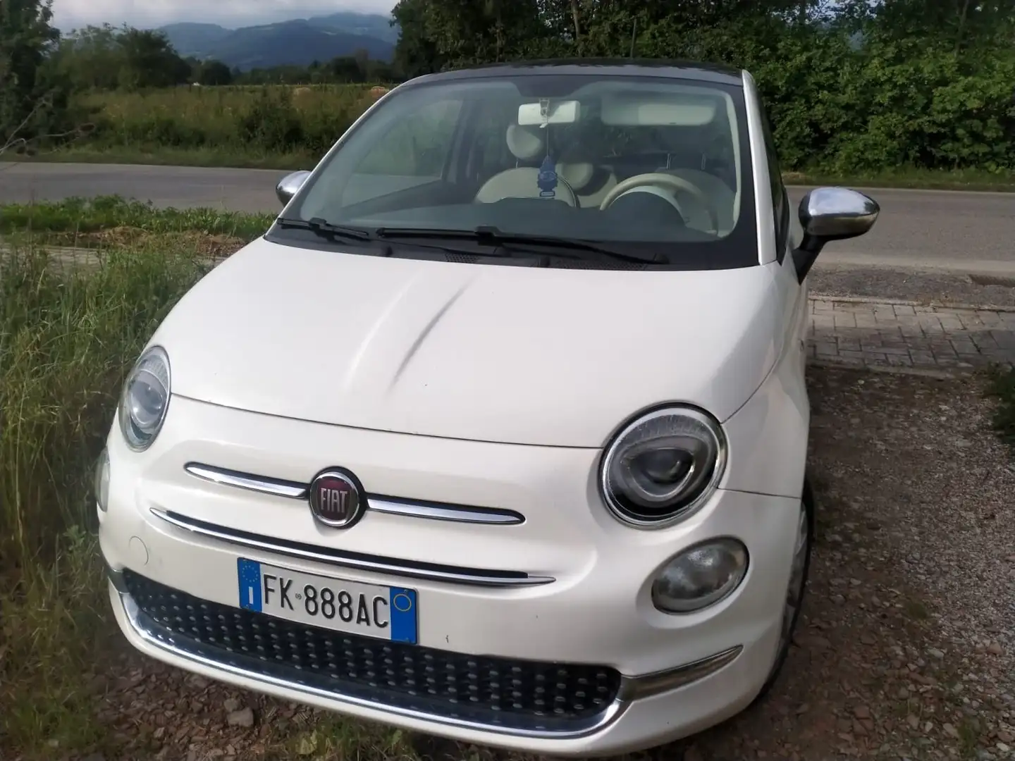 Fiat 500 500 1.2 Lounge 69cv Bianco - 1