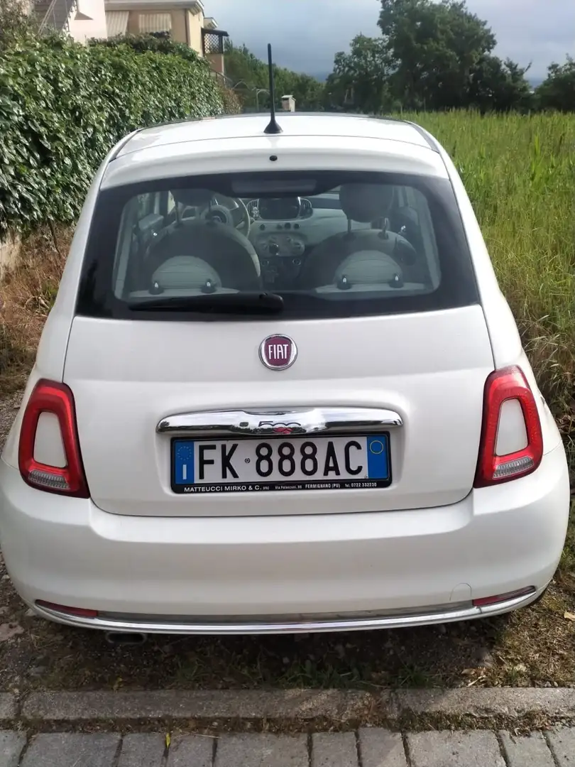 Fiat 500 500 1.2 Lounge 69cv Bianco - 2