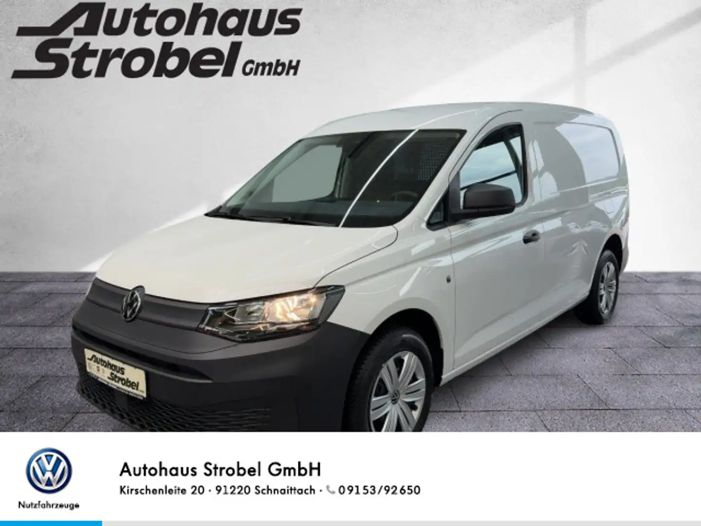 Volkswagen Caddy Cargo Maxi 2,0 TDI 90 kW DSG Klima*LR*GJR Bianco - 1