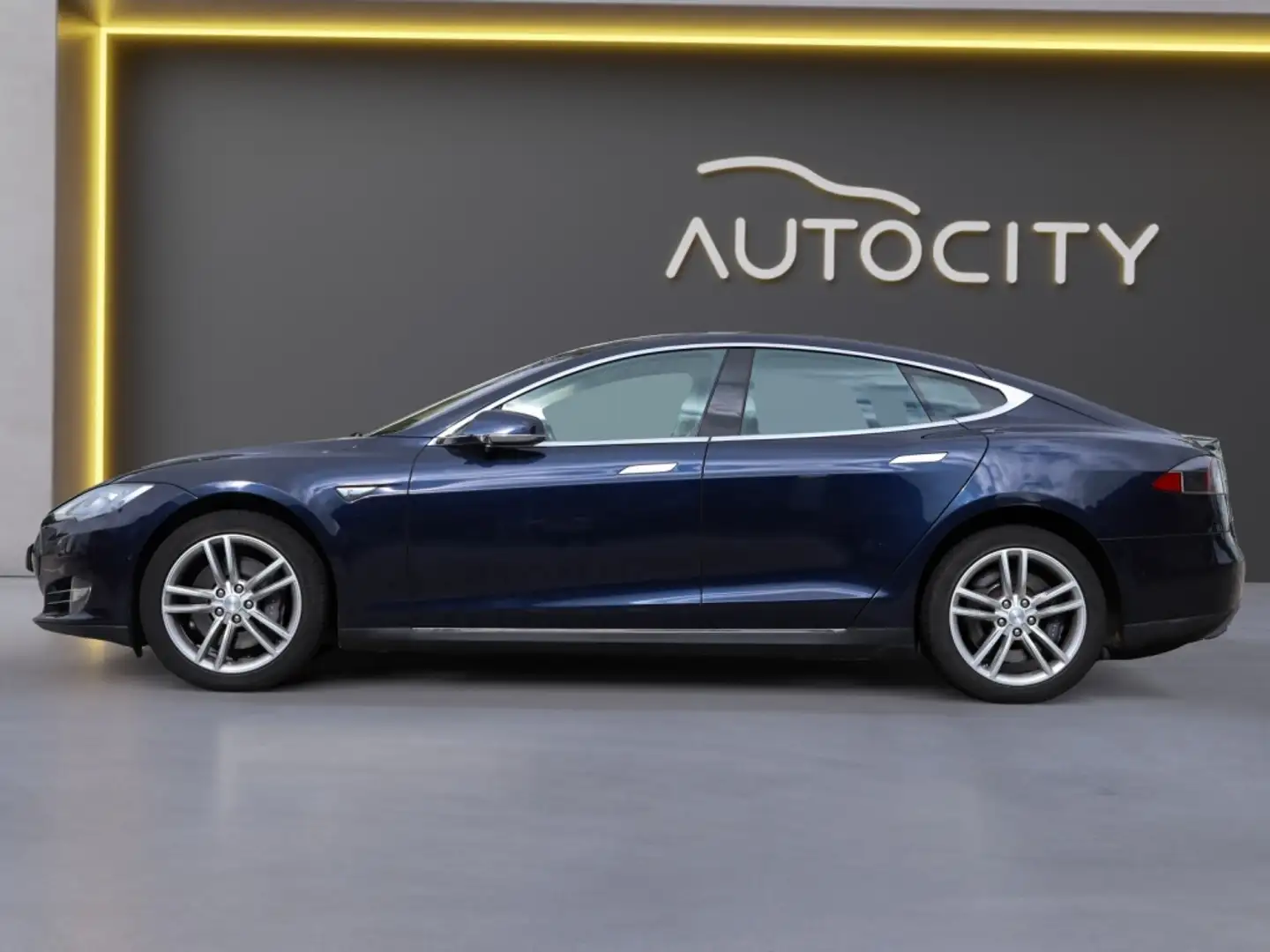 Tesla Model S motors 60 Base Nieuw Accupakket l Leder l Auto Pil Niebieski - 2