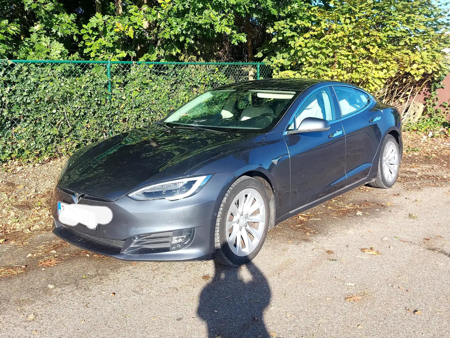 Tesla Model S Model S 100D Allradantrieb Gris - 2