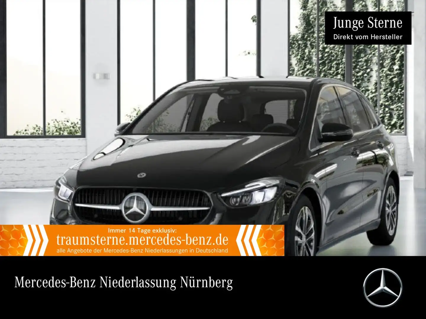 Mercedes-Benz B 200 PROGRESSIVE+LED+KAMERA+7G Noir - 1