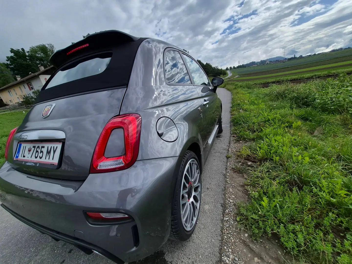 Abarth 595 Cabrio Grau - 2
