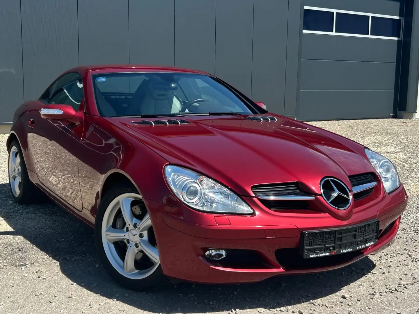 Mercedes-Benz SLK 350 SLK Roadster SLK350 AIRSCARF SHZ BI-XENON LEDER Kırmızı - 1