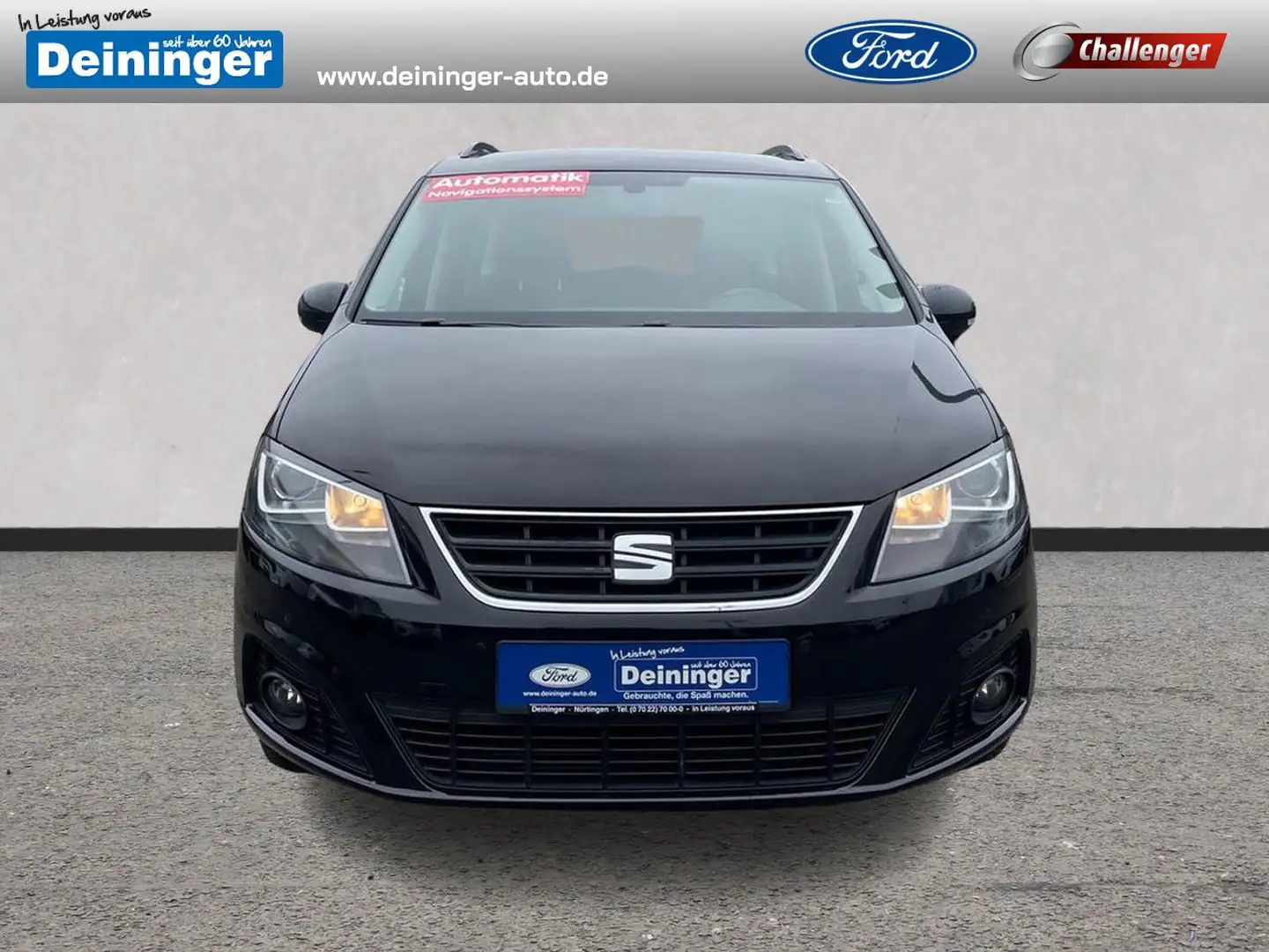 SEAT Alhambra 2.0 l TSI Style Autom. Bi-XENON AHK BUSINESS/SITZ/ Schwarz - 1