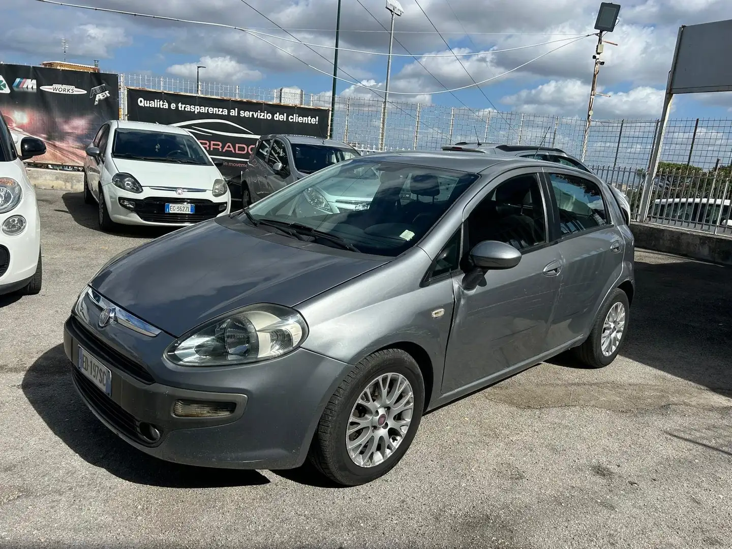 Fiat Punto Evo Punto III 2009 Evo 5p 1.3 mjt Emotion s Gris - 1