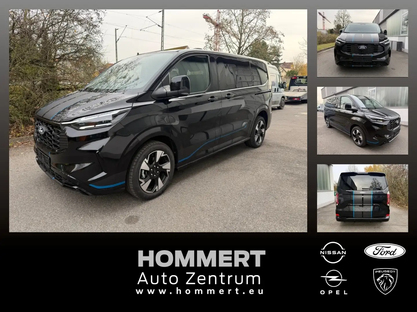 Ford Tourneo Custom Sport 320L1 FWD *SOFORT VERFÜGBAR* Noir - 1