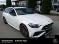 Mercedes-Benz C 220 C 220 T d 4M AMG Night 19" AHK Distronic Kamera Blanc - thumbnail 1