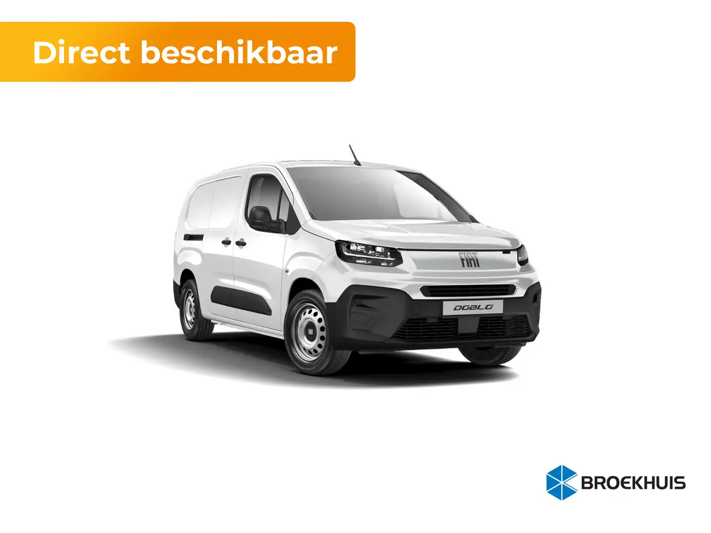 Fiat Doblo Professional Standaard Wit - 1