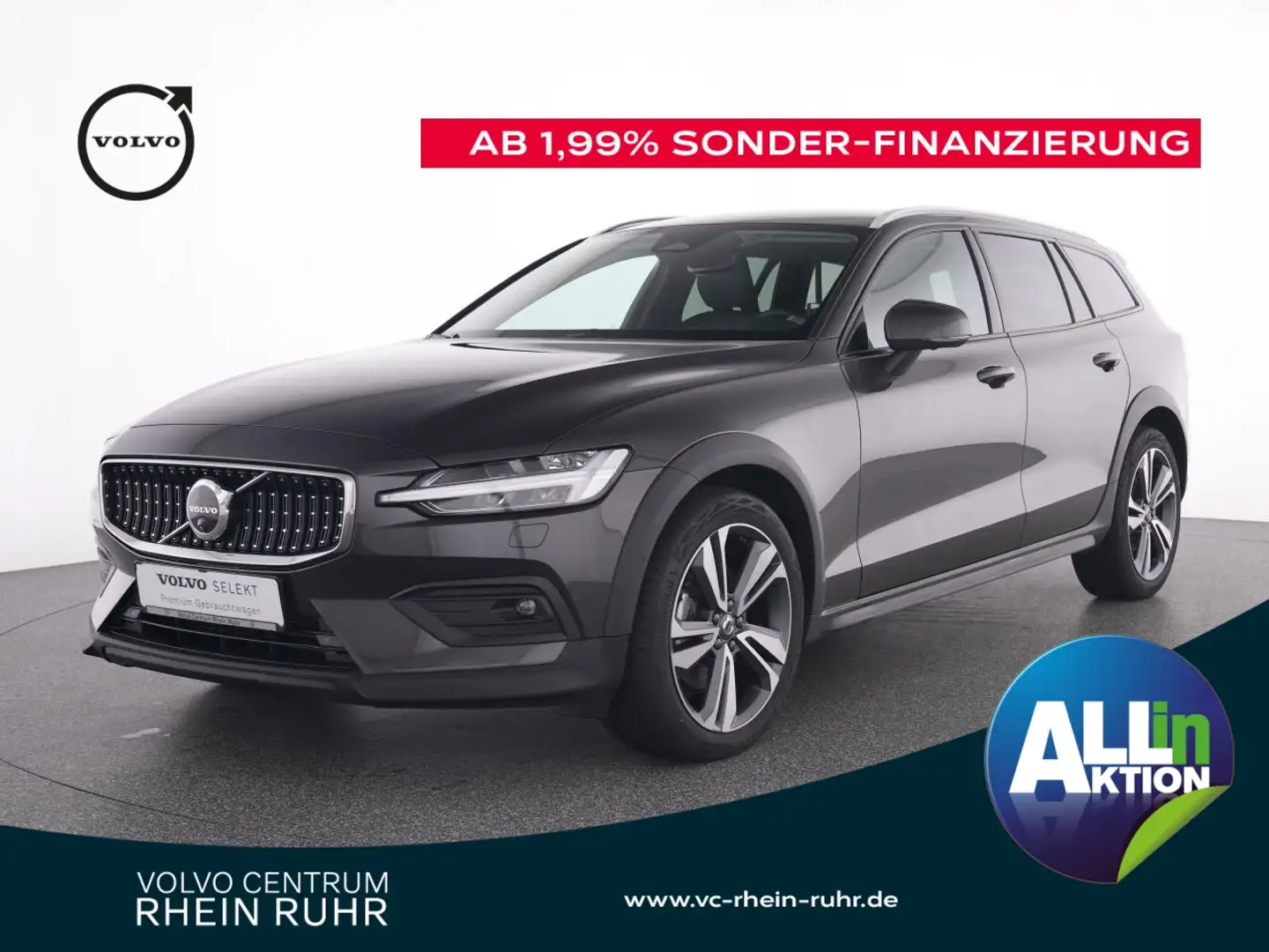 Volvo V60 Cross Country B4 D Plus +WINTER PAKET+BWSS+ Grau - 1