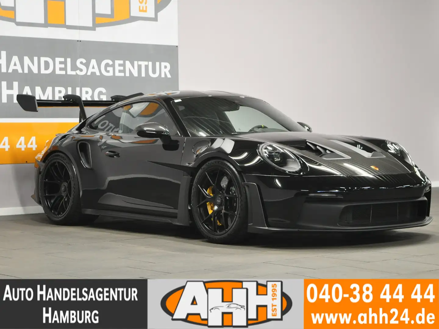 Porsche 992 GT3 RS WEISSACH LIFT|BOSE|PCCB|PDLS+|KAM|BRD Чорний - 2