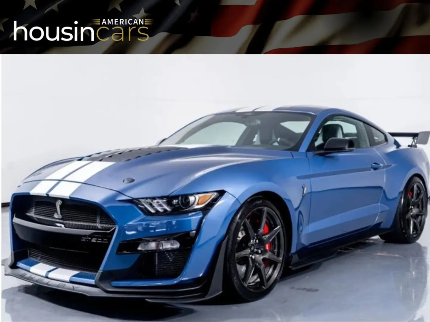Ford Mustang Shelby V8 5.2 GT500 Azul - 1