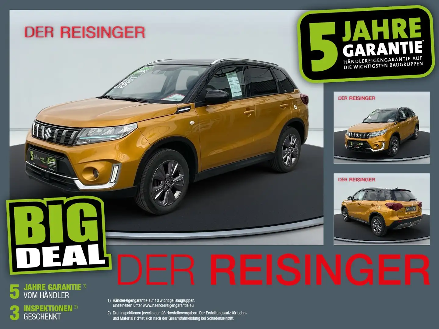 Suzuki Vitara shine light Gelb - 1