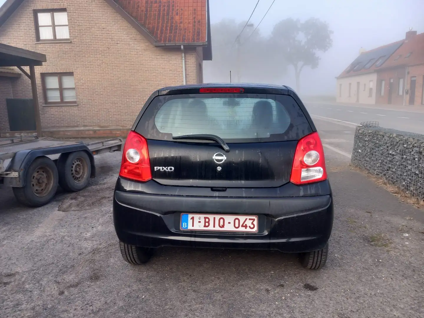 Nissan Pixo Pixo 1.0 acenta Zwart - 1