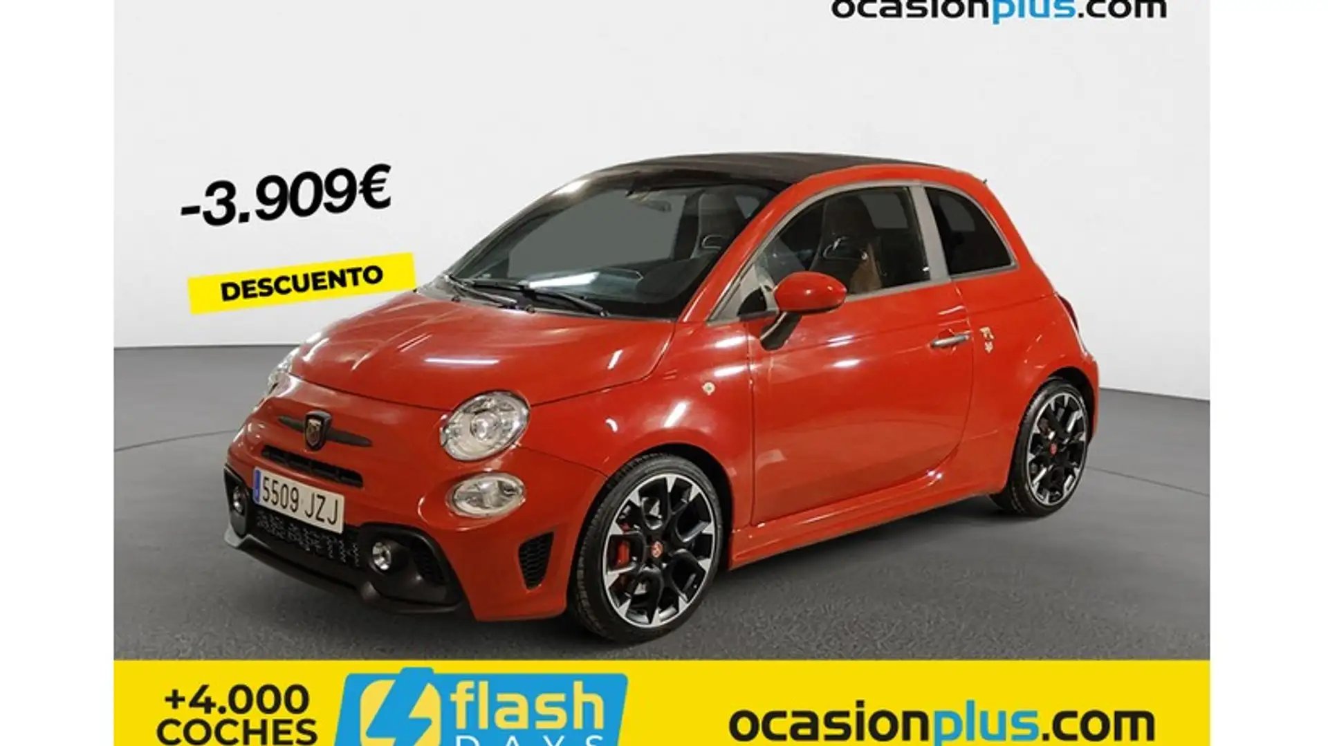 Abarth 595C 1.4T JET COMPETIZIONE 180 Rojo - 1