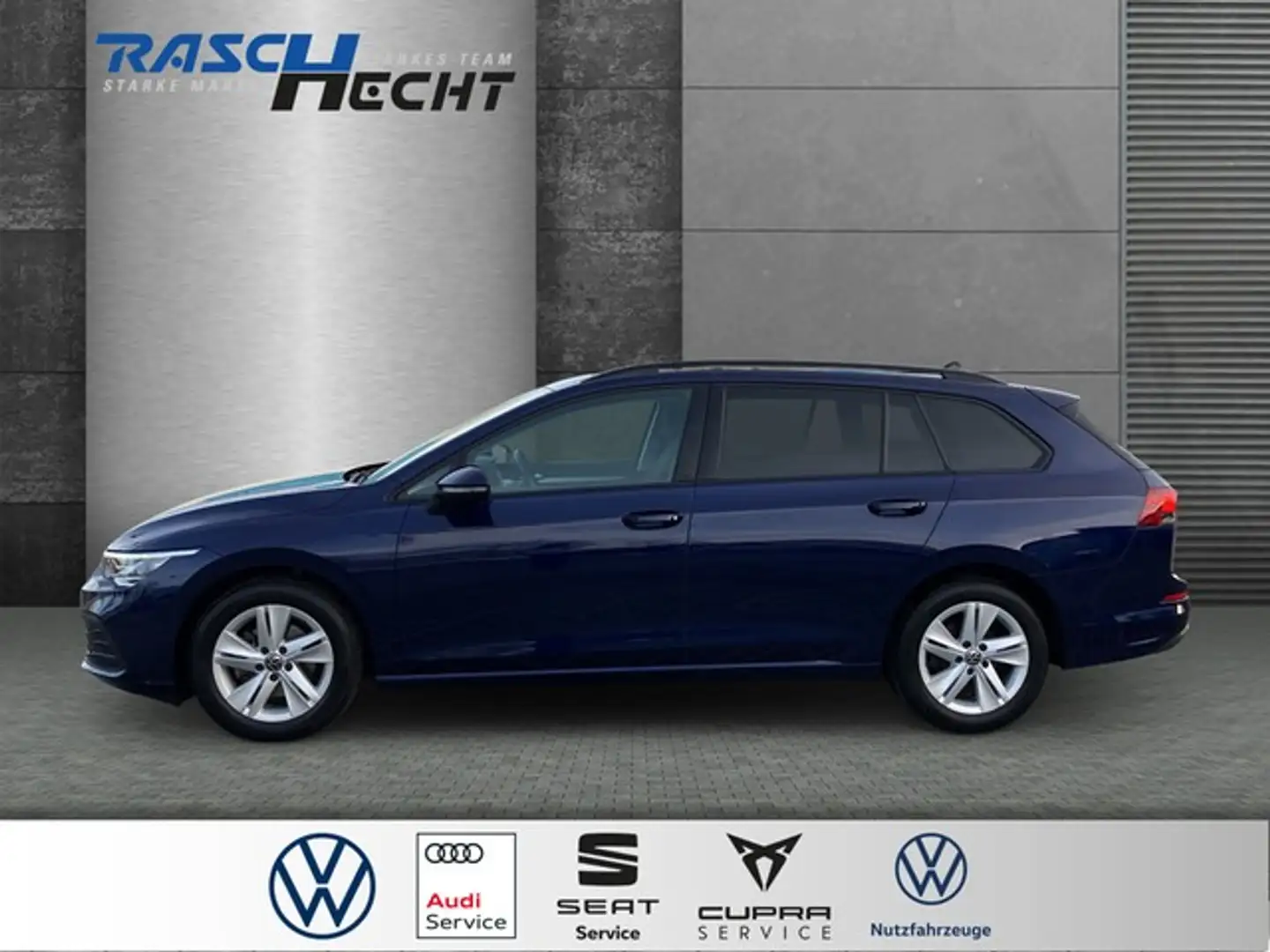 Volkswagen Golf Variant Life 1.5 eTSI DSG*AHK*LED*NAVI*SHZ Blau - 2
