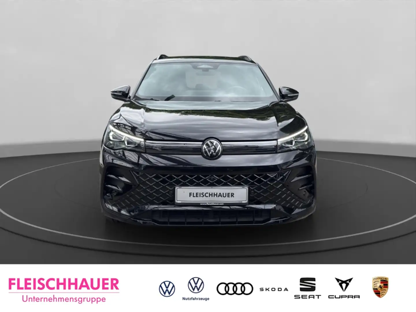 Volkswagen Tiguan R-Line 2.0 TDI HUD Navi Leder Digitales Cockpit Me Schwarz - 2