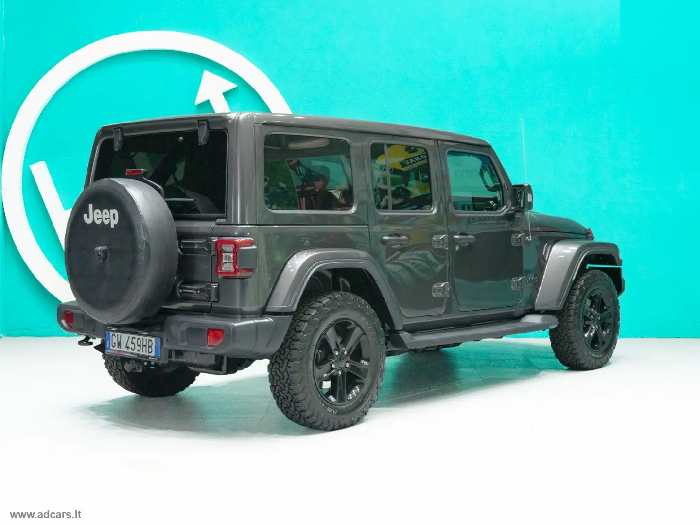 Jeep Wrangler Unlimited 2.2 MjtII Night Eagle GANCIO TRAINO, PRO Сірий - 2