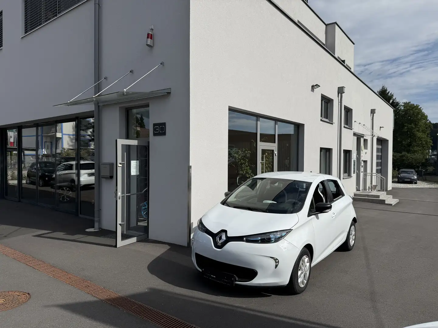 Renault ZOE Zoe R90 22 kWh Life Akkumiete Weiß - 1