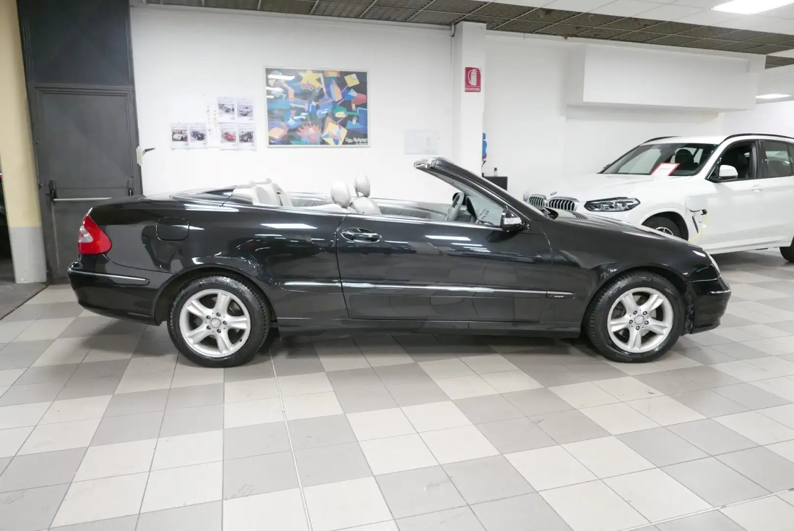 Mercedes-Benz CLK 200 Kompr. TPS cat Cabrio Avantgarde Nero - 2