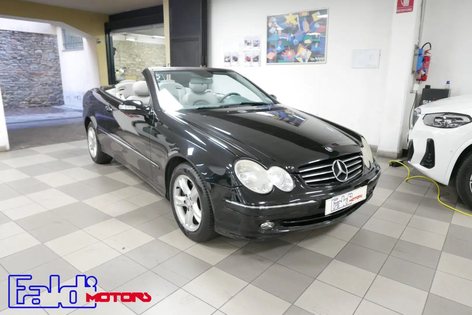 Mercedes-Benz CLK 200 Kompr. TPS cat Cabrio Avantgarde Nero - 1