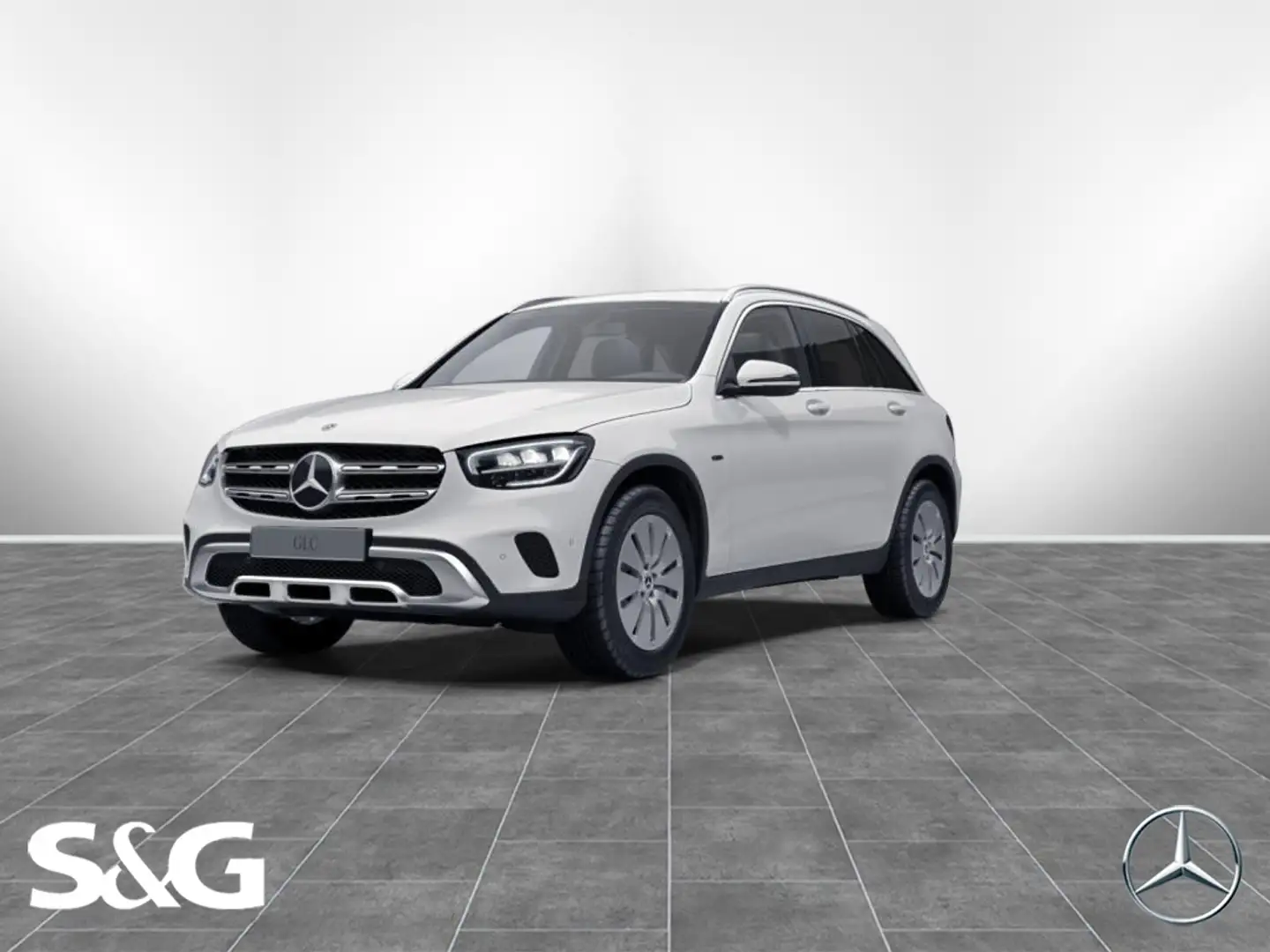 Mercedes-Benz GLC 300 e 4M AHK+KAMERA+CARPLAY+MBUX+LED+18 ZOLL Weiß - 1