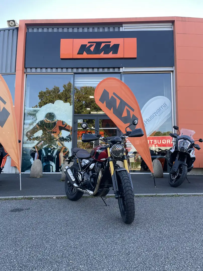 Triumph Scrambler 400 X Rouge - 2