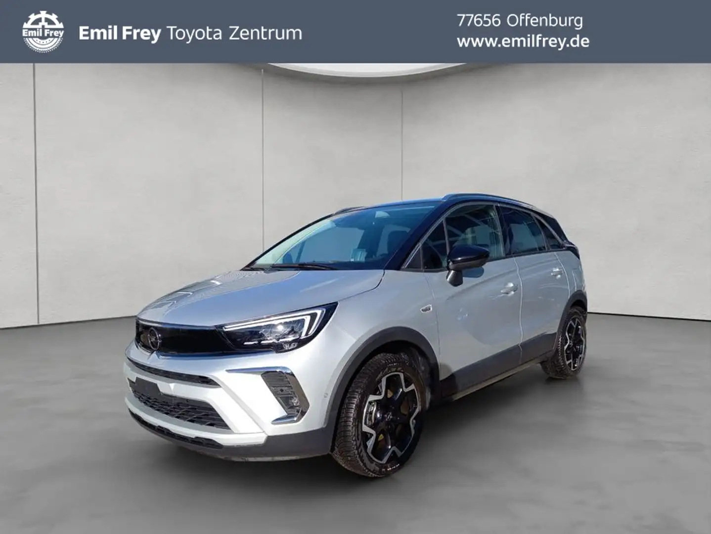 Opel Crossland Crossland 1.2 Automatik Ultimate Silber - 1