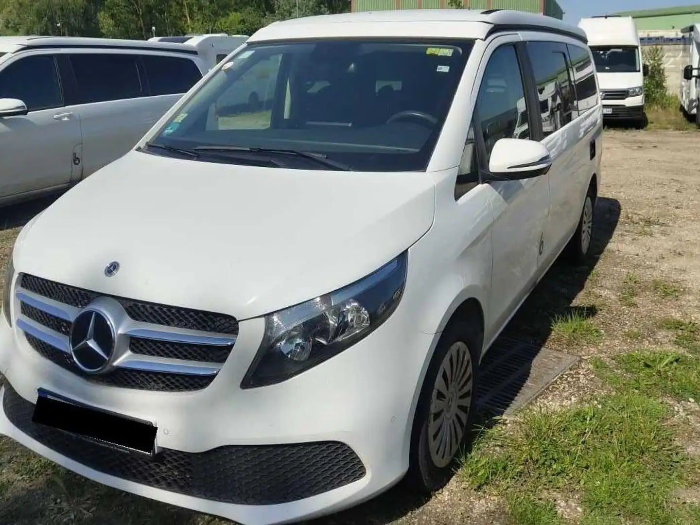 Mercedes-Benz Marco Polo Mercedes Marco Polo | 2 Couchages | Toit Relevable Blanc - 1